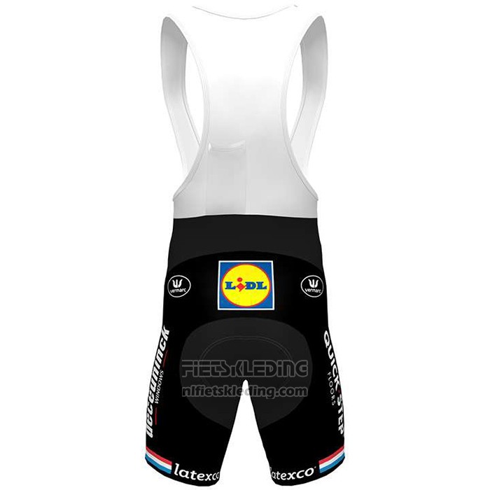2020 Fietskleding Deceuninck Quick Step Kampioen Nederland Korte Mouwen en Koersbroek